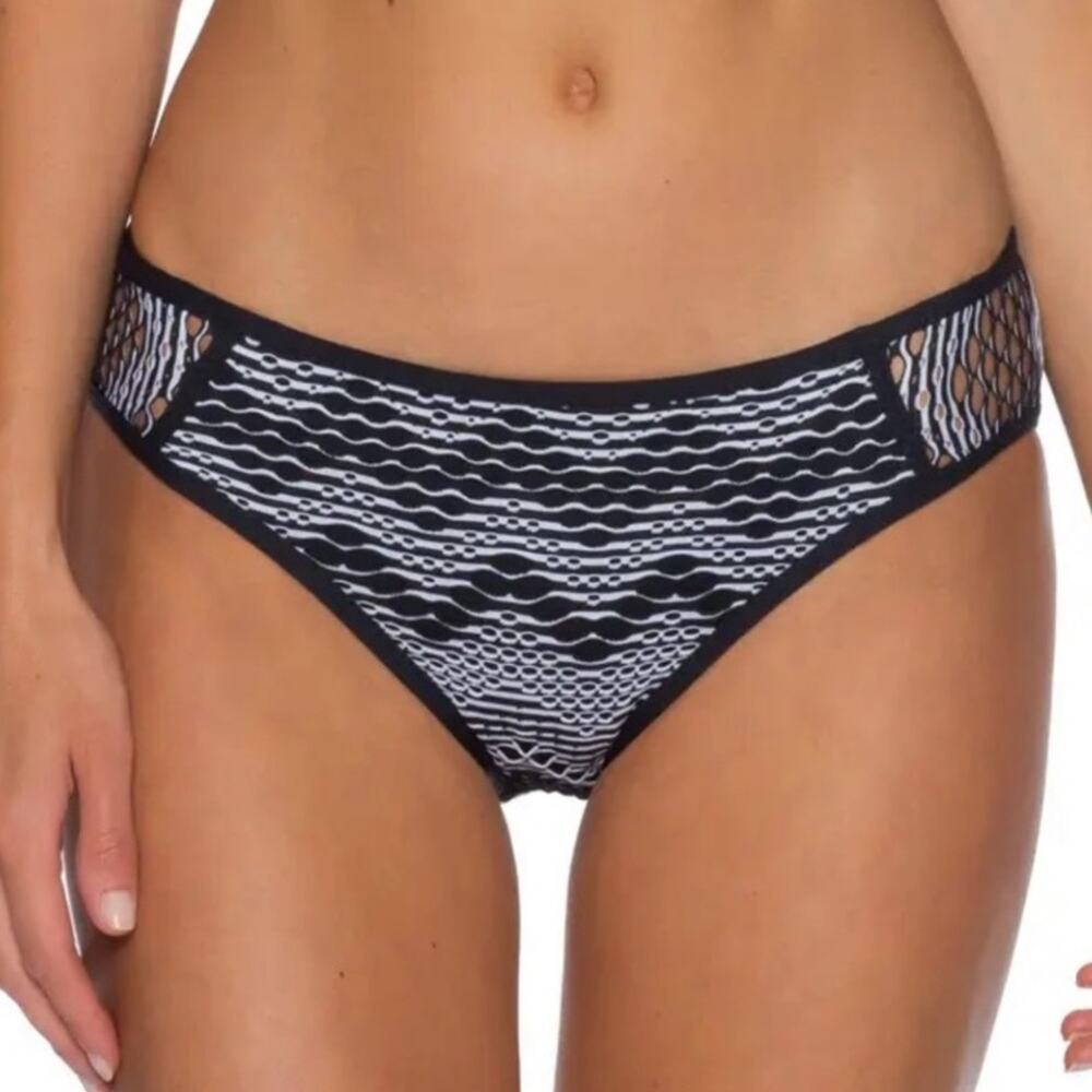 Becca Reveal Crochet Bikini Bottoms Nwot Size L $58
